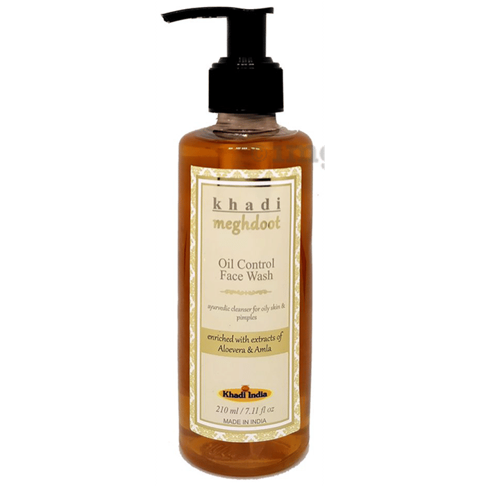 Khadi Meghdoot Oil Control Face Wash Buy pump bottle of 210 ml Face
