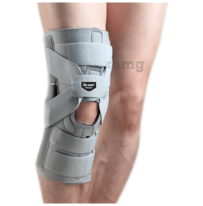 Dr MED Hinged Knee Support PCL DR-K012-2 Large Grey