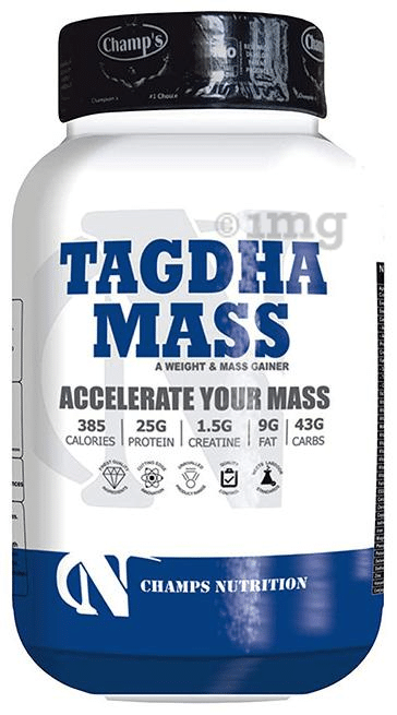 Champs Nutrition Tagdha Mass Gainer Powder Chocolate Brownie