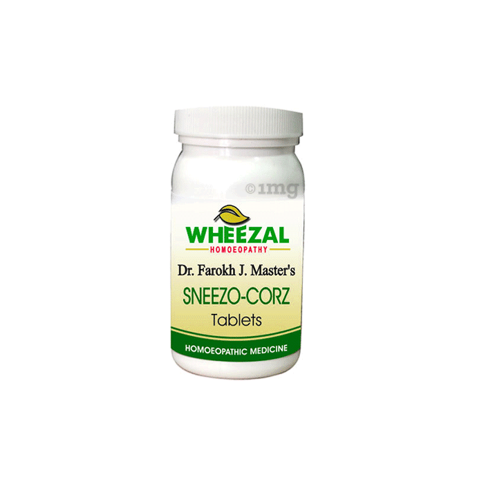 Wheezal Dr. Farokh J. Master's Sneezo-Corz Tablet