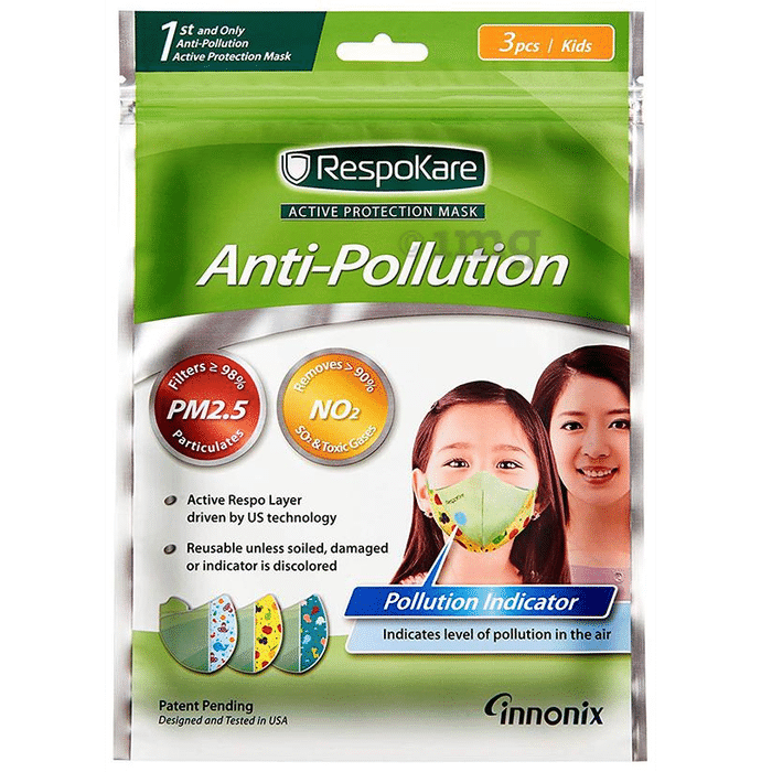Respokare Anti Pollution Mask for Kids