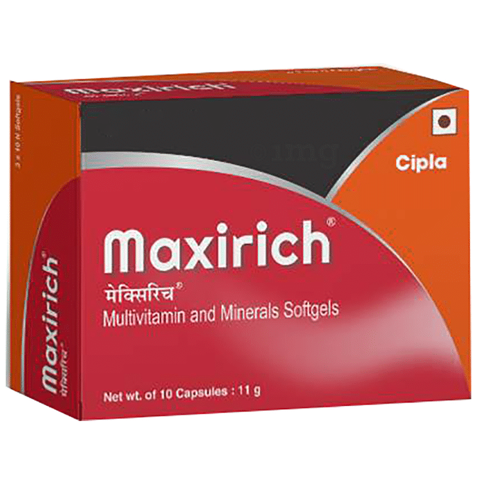 Maxirich Multivitamin & Minerals Softgel