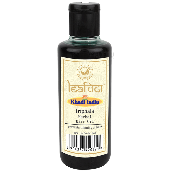 Khadi Leafveda Triphala Herbal Hair Oil