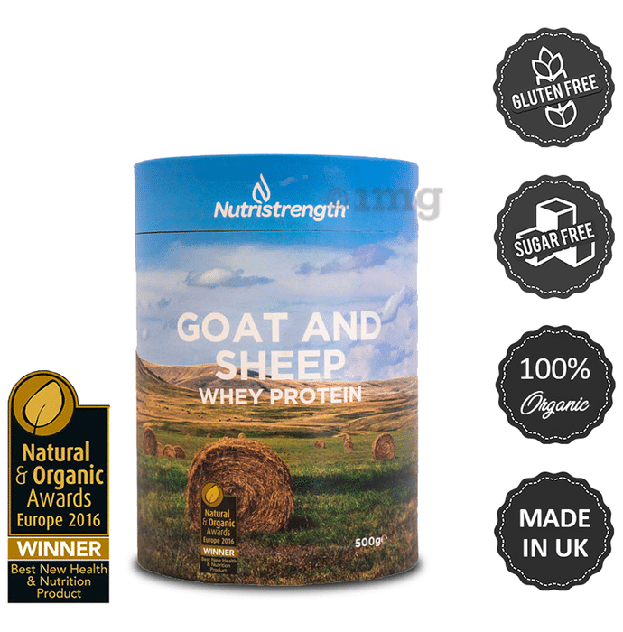 Nutristrength Goat and Sheep Whey Protein Powder