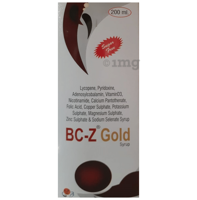 BC-Z Gold Syrup Sugar Free