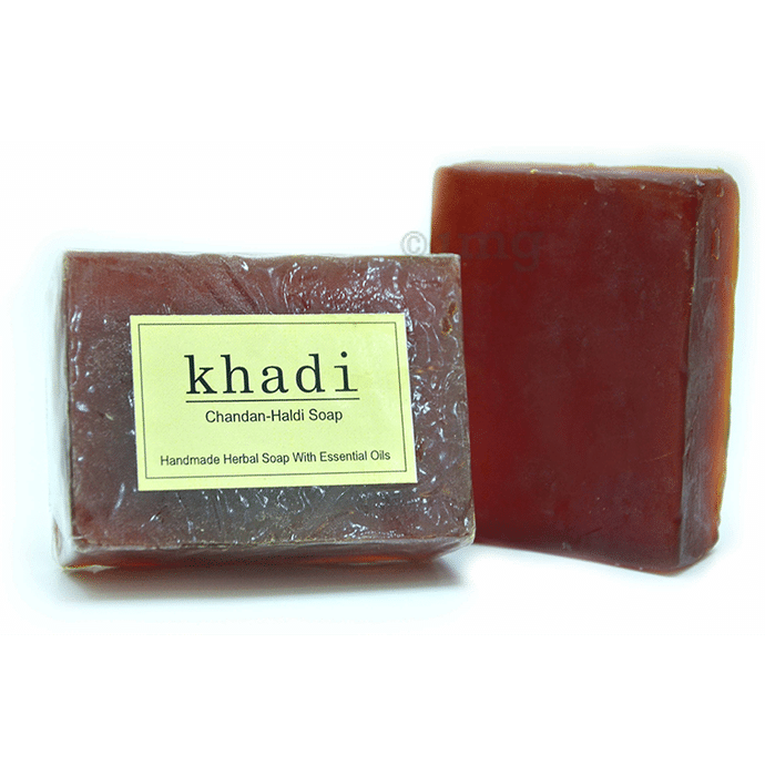 Vagad's Khadi Chandan-Haldi Soap