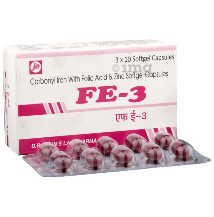 FE-3 Soft Gelatin Capsule