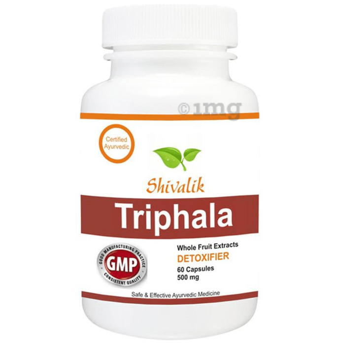 Shivalik Herbals Triphala 500mg Capsule Pack of 2