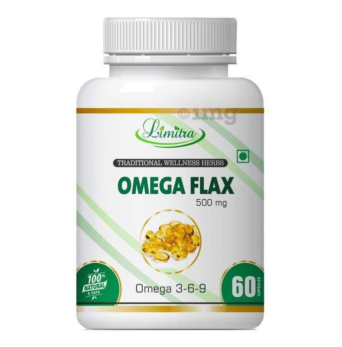 Limitra Omega Flax 500mg Capsule