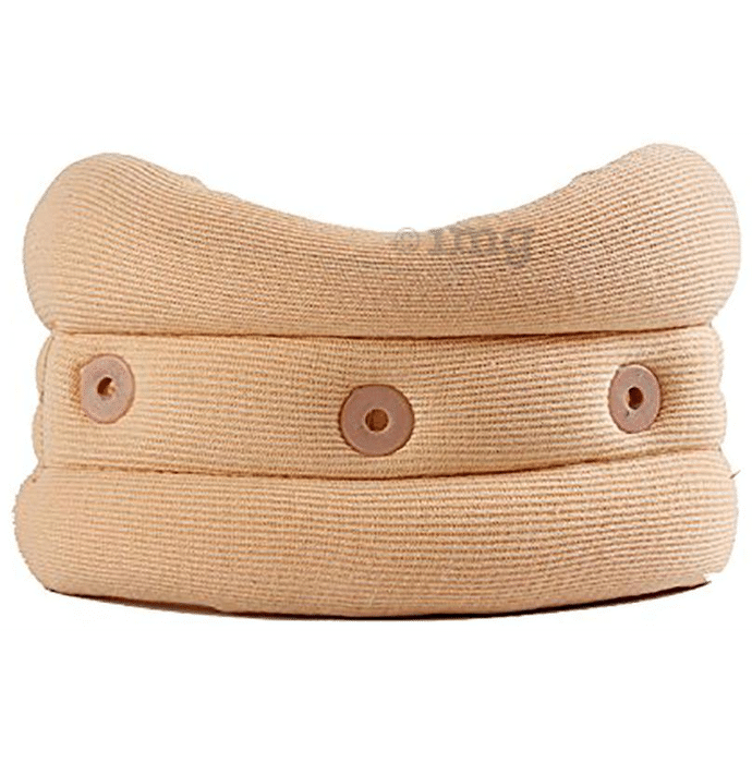 Witzion Cervical Soft Collar Firm Density Neck Support Small Beige