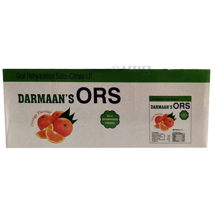 Darmaan's ORS Powder Orange