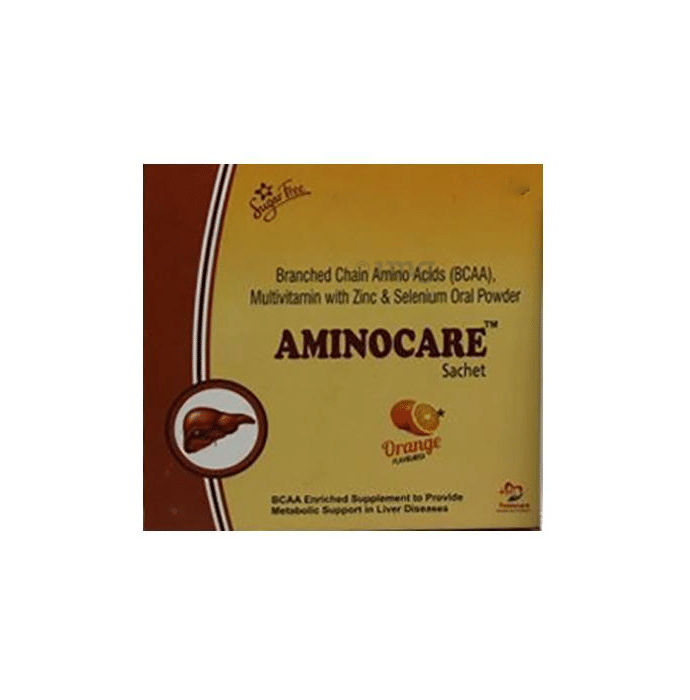 Aminocare Sachet Orange Sugar Free