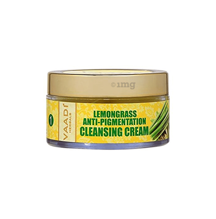 Vaadi Herbals Lemongrass Anti-Pigmentation Cleansing Cream