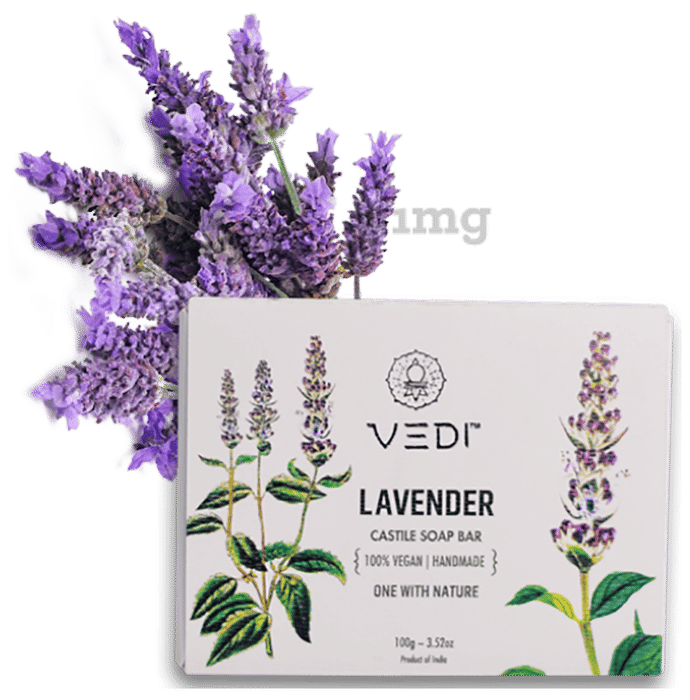 Vedi Castile Lavender Soap Buy packet of 100 gm Soap at best price in