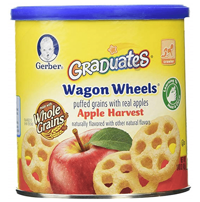 Gerber Wagon Wheels Apple Harvest