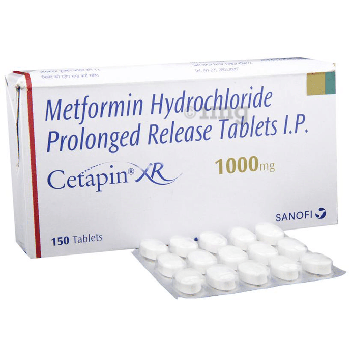 Cetapin XR 1000mg Tablet