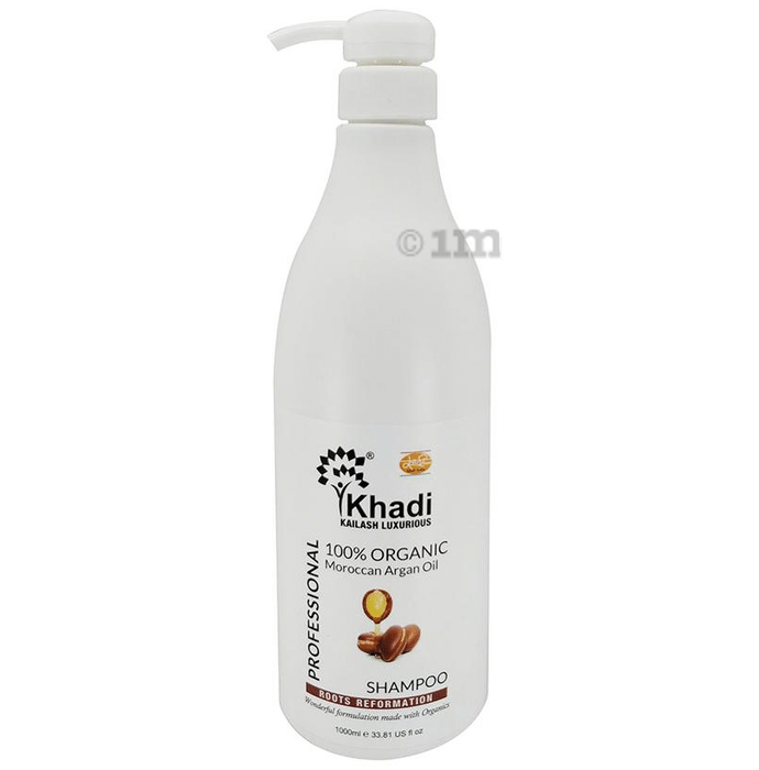 Khadi Kailash Luxurious Professional 100% Organic Moroccan Argan Oil Shampoo