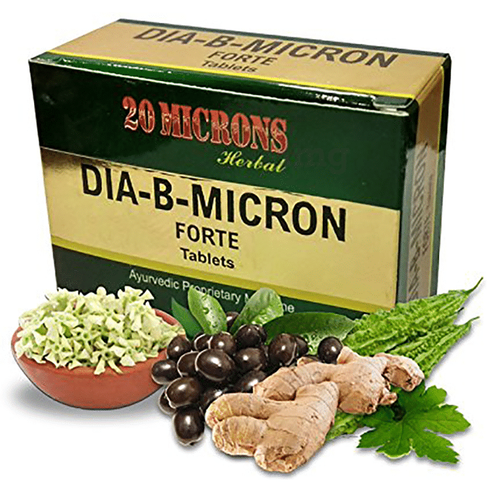 20 Microns Herbal Dia-B-Micron Forte Tablet