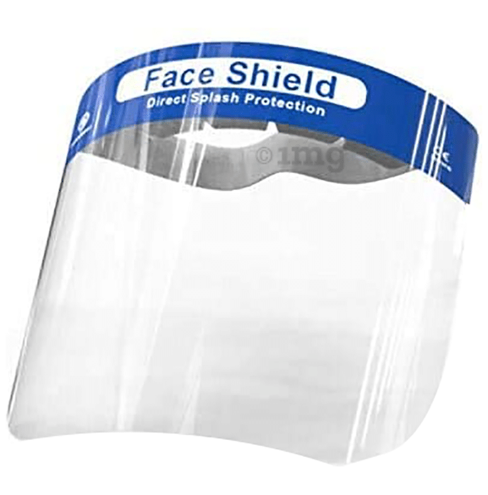Trustrow Free Size Reusable Safety Full Face Shield