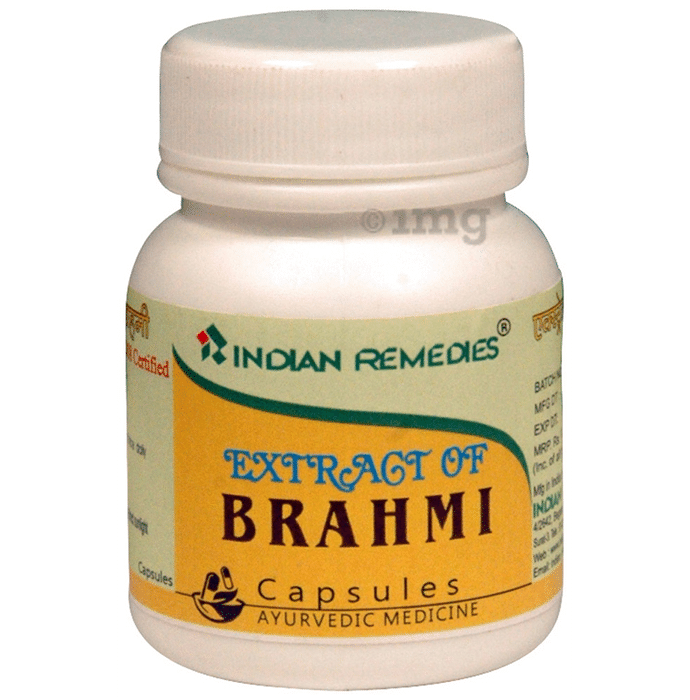 Indian Remedies Extract of Brahmi Capsule