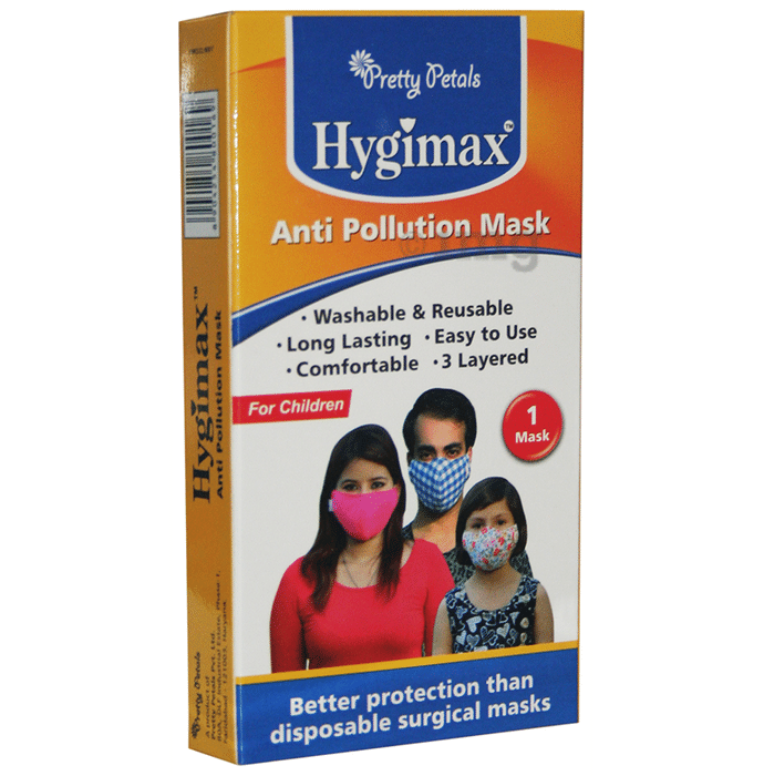 Pretty Petals Hygimax Anti-pollution Mask for Children Mask