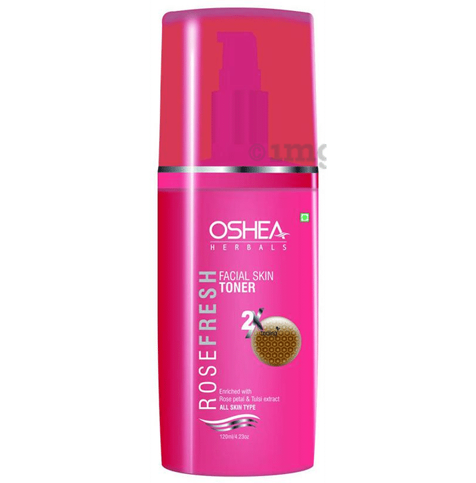 Oshea Herbals Facial Skin Toner Rose Fresh