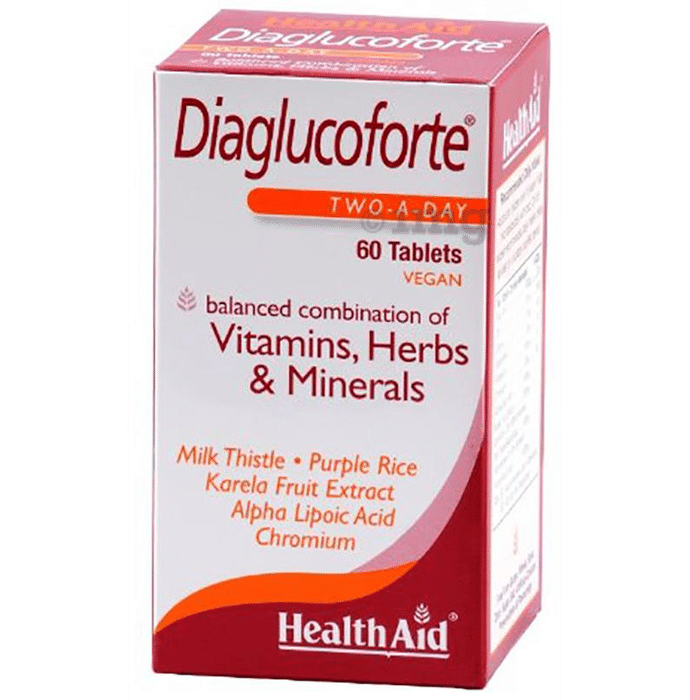 Healthaid Diaglucoforte Vitamins, Herbs & Minerals Tablet