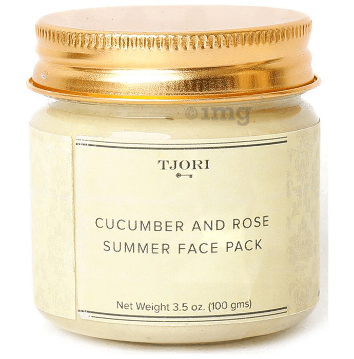 Tjori Cucumber and Rose Summer Face Pack