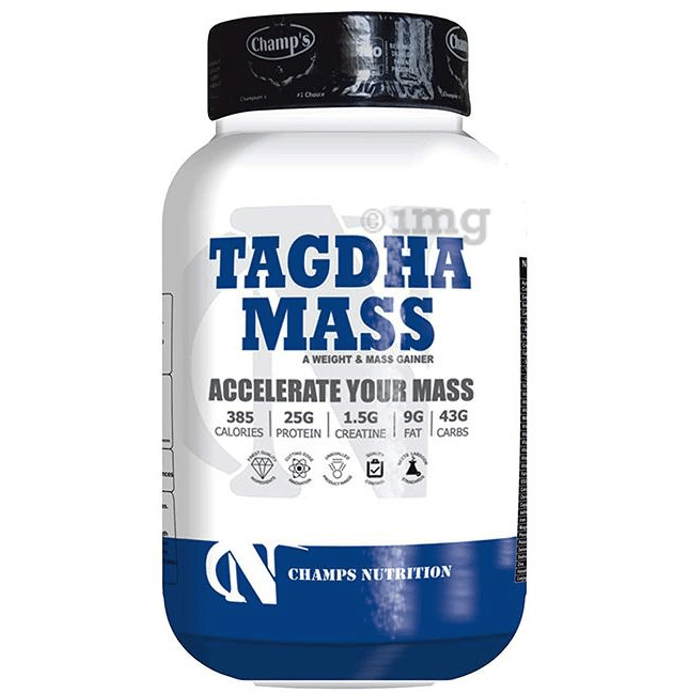 Champs Nutrition Tagdha Mass Gainer Powder Banana