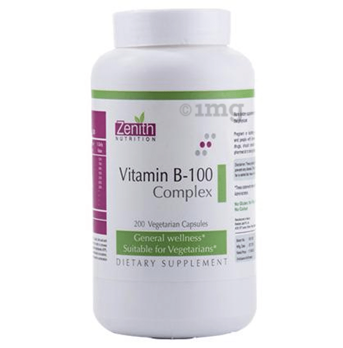 Zenith Nutrition Vitamin B-100 Complex Capsule