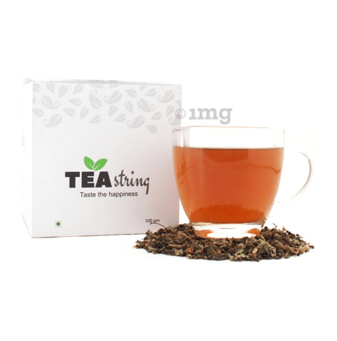 Tea String Tulsi Green Tea- Loose Leaf