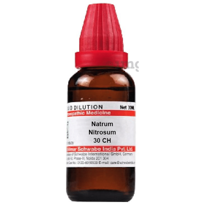 Dr Willmar Schwabe India Natrum Nitrosum Dilution 30 CH