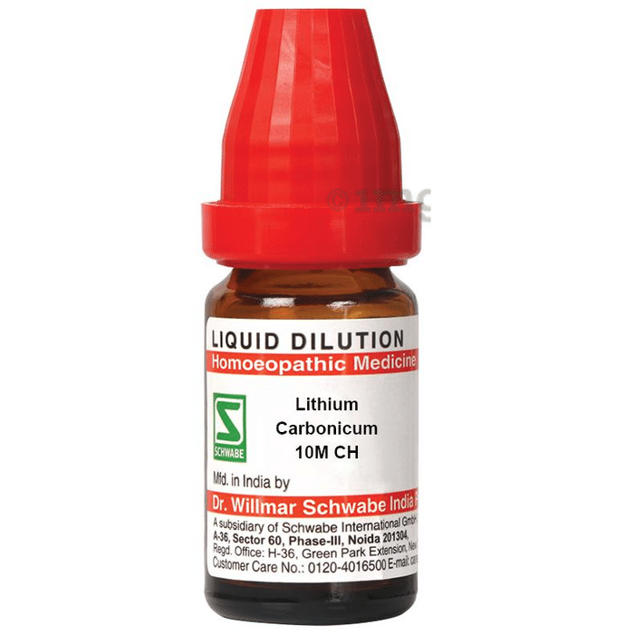 Dr Willmar Schwabe India Lithium Carbonicum Dilution 10M CH