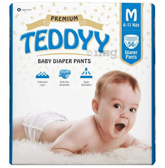 Teddyy Premium Baby Diaper Pants Medium