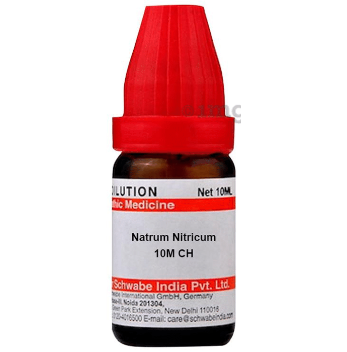 Dr Willmar Schwabe India Natrum Nitricum Dilution 10M CH