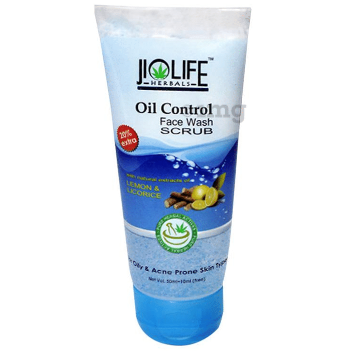 Jiolife Oil Control Face Wash Scrub