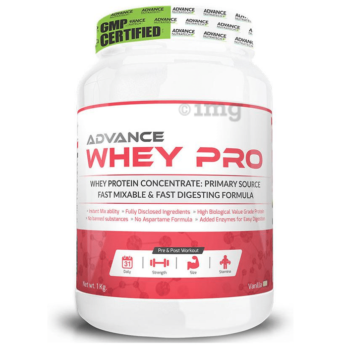 Advance Nutratech Whey Pro Protein Powder Vanilla