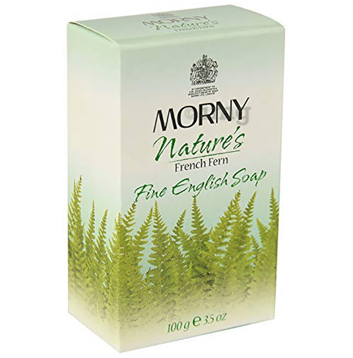 Morny Nature's French Fern Fine English Soap