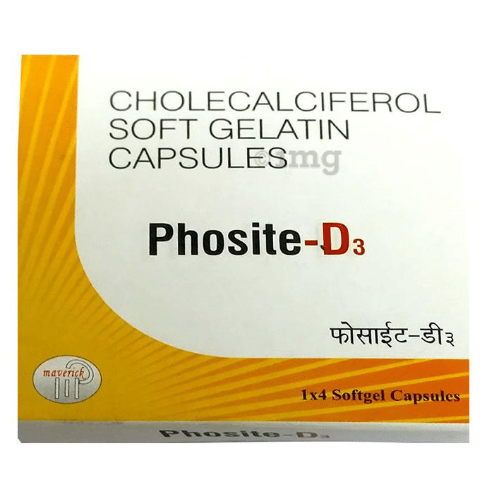 Phosite D3 Soft Gelatin Capsule