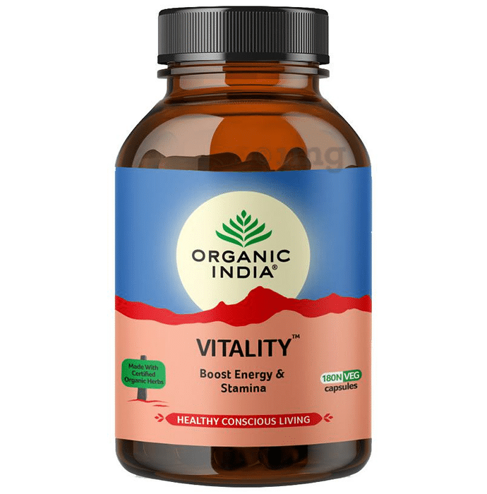Organic India Vitality Veg Capsule