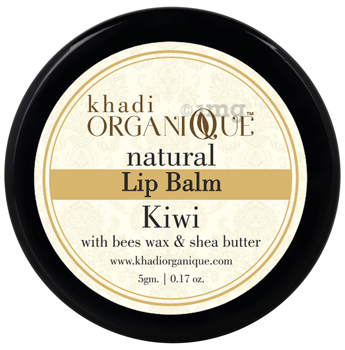 Khadi Organique Natural Lip Balm Kiwi