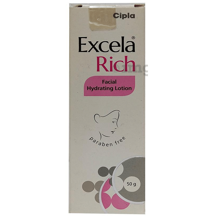 Excela Rich Facial Hydrating Lotion | Paraben-Free