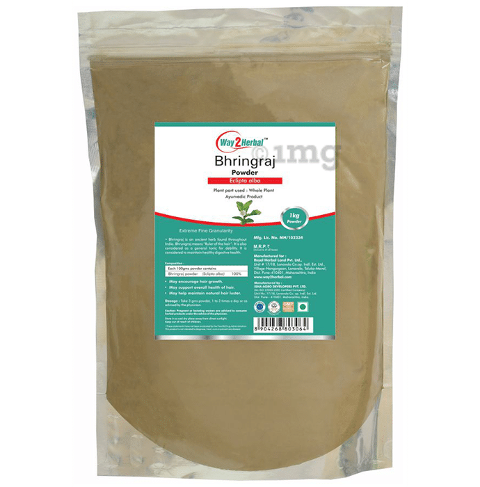 Way2herbal Bhringraj Powder Buy Packet Of 10 Kg Powder At Best Price In India 1mg 2677