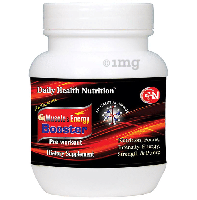 Daily Health Nutrition Muscle & Energy Booster Pre Workout Capsule