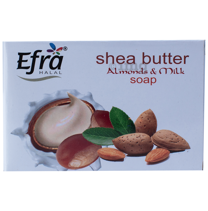 Efra Halal Shea Butter Almond and Milk Soap