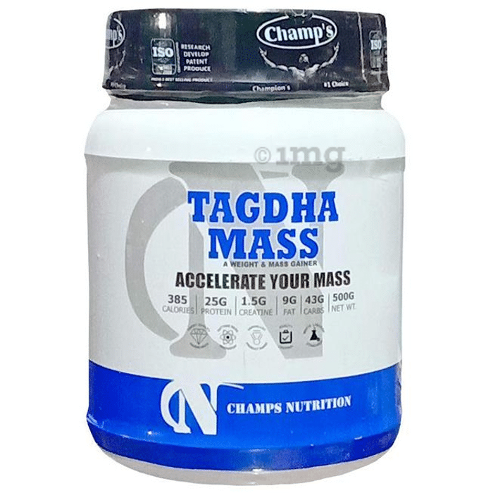 Champs Nutrition Tagdha Mass Gainer Powder Chocolate Brownie