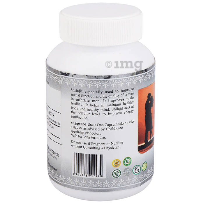 Naturmed's Shilajit 500mg Capsule: Buy bottle of 60 capsules ...