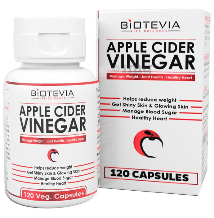 Biotevia Life Sciences Apple Cider Vinegar Vegetarian Capsule