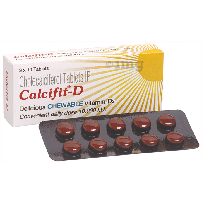 Calcifit-D Tablet Chewable Tablet