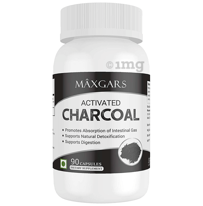 Maxgars Activated Charcoal Capsule